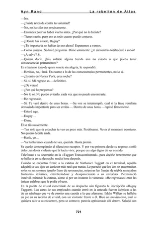 La rebelion de atlas