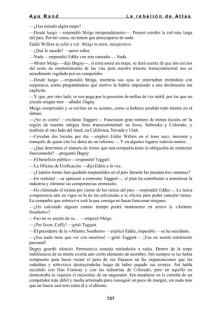 La rebelion de atlas