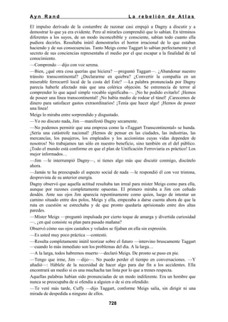 La rebelion de atlas