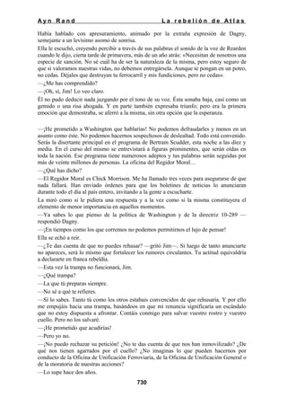 La rebelion de atlas