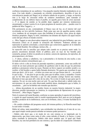 La rebelion de atlas