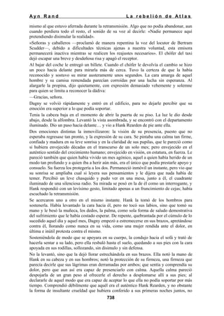 La rebelion de atlas