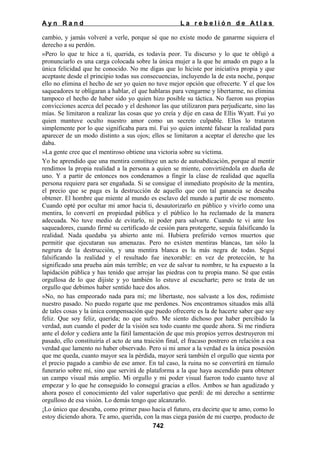 La rebelion de atlas