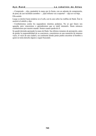 La rebelion de atlas