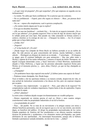 La rebelion de atlas