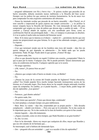 La rebelion de atlas