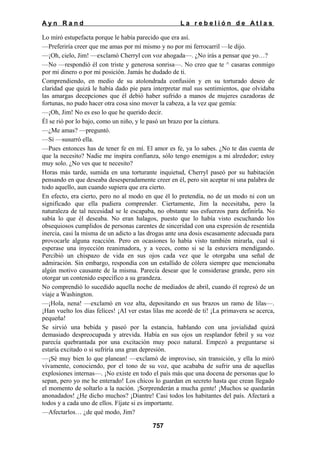 La rebelion de atlas