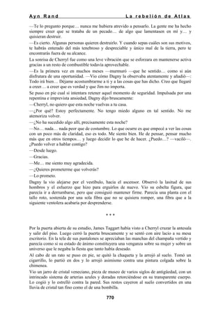 La rebelion de atlas