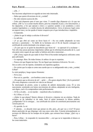 La rebelion de atlas