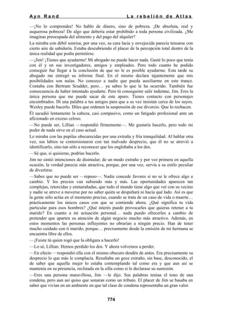 La rebelion de atlas