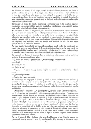 La rebelion de atlas