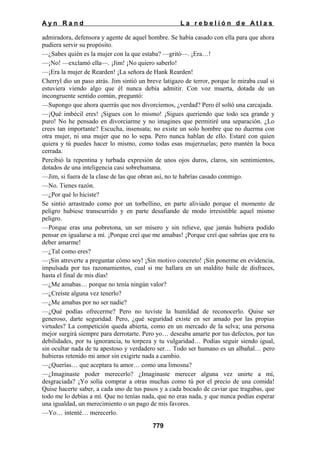 La rebelion de atlas