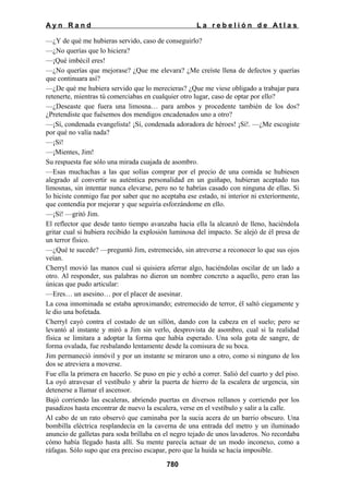 La rebelion de atlas