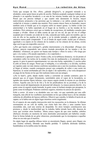 La rebelion de atlas