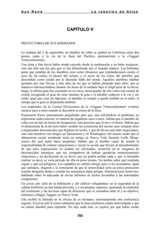 La rebelion de atlas