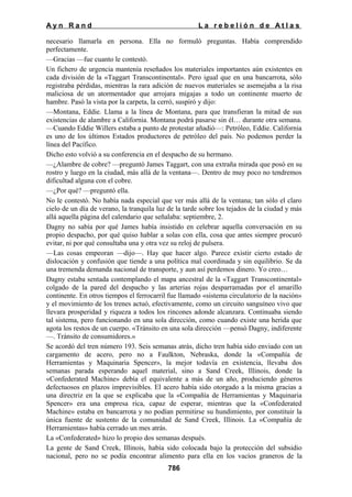 La rebelion de atlas