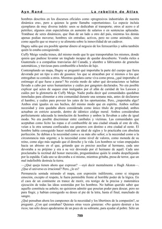 La rebelion de atlas