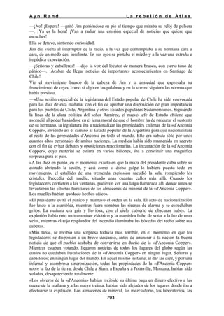 La rebelion de atlas