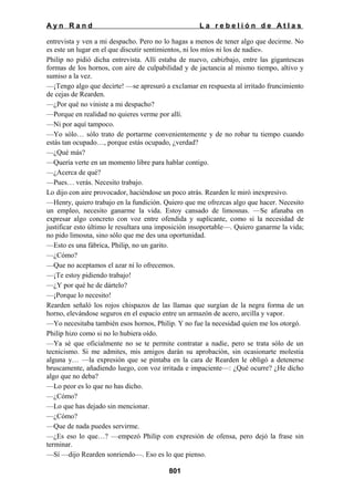 La rebelion de atlas