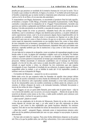 La rebelion de atlas