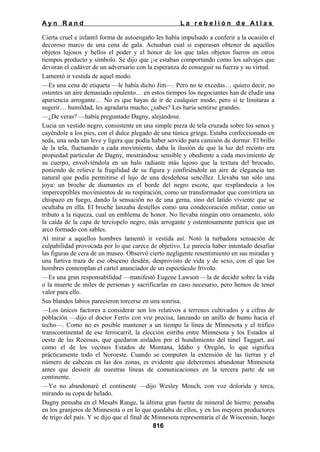 La rebelion de atlas