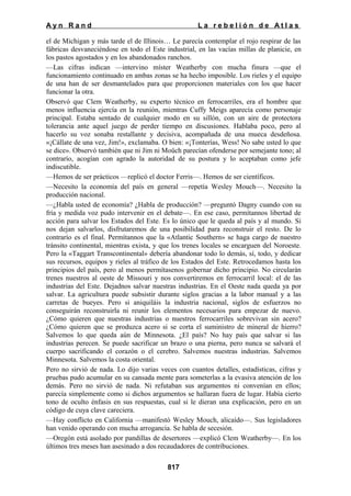 La rebelion de atlas