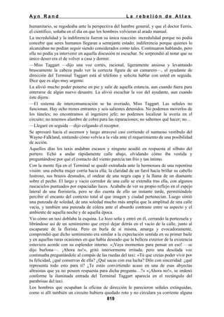 La rebelion de atlas