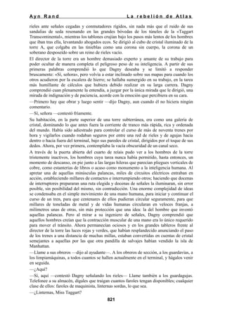 La rebelion de atlas