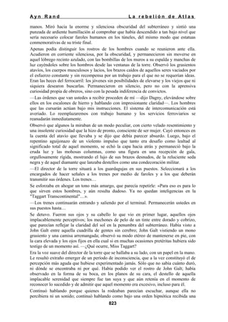 La rebelion de atlas