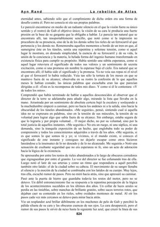 La rebelion de atlas