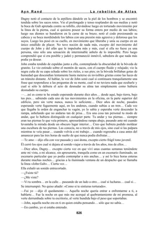 La rebelion de atlas