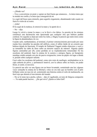 La rebelion de atlas