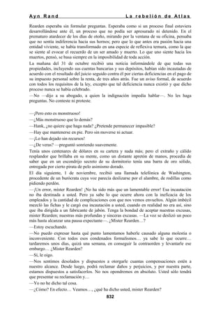 La rebelion de atlas