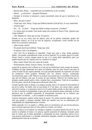 La rebelion de atlas