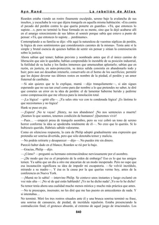 La rebelion de atlas