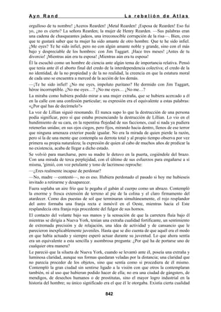 La rebelion de atlas