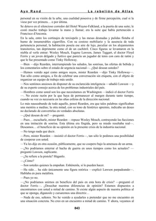 La rebelion de atlas