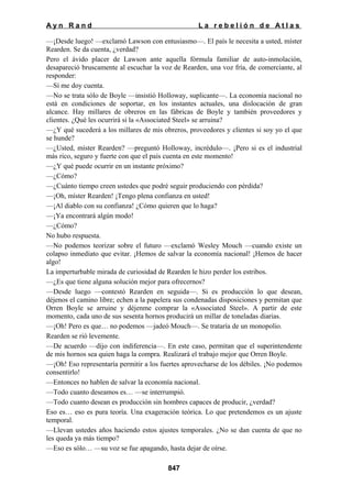 La rebelion de atlas