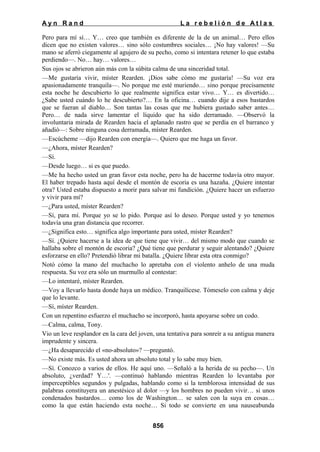 La rebelion de atlas