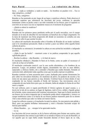 La rebelion de atlas