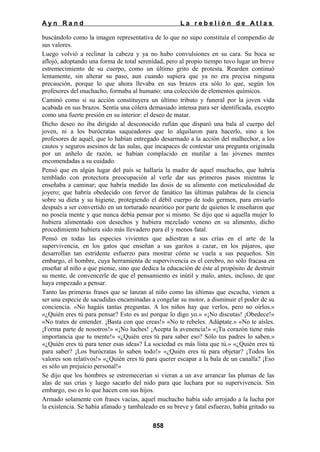 La rebelion de atlas