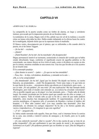 La rebelion de atlas