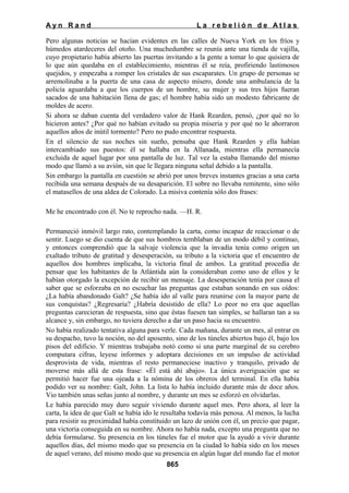 La rebelion de atlas