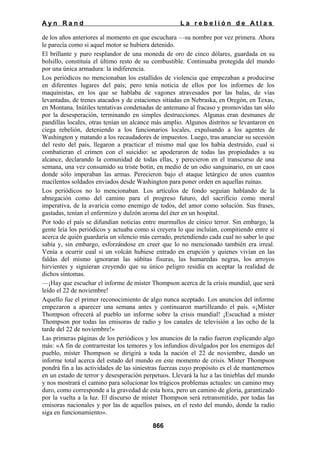 La rebelion de atlas