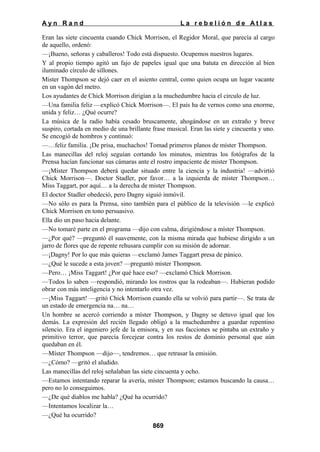 La rebelion de atlas