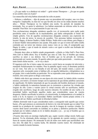 La rebelion de atlas