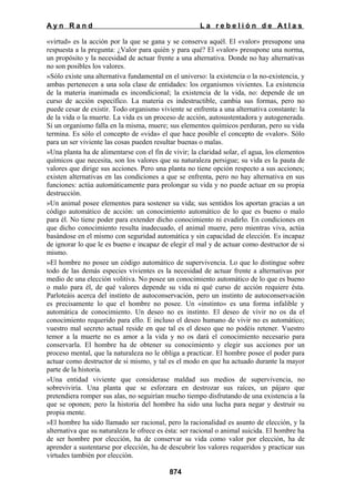 La rebelion de atlas