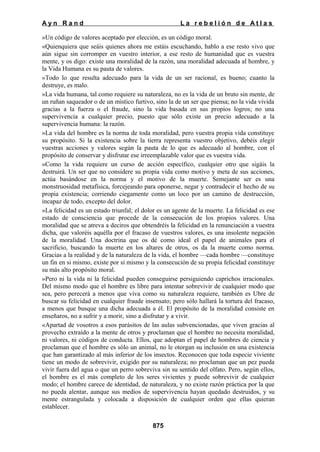 La rebelion de atlas