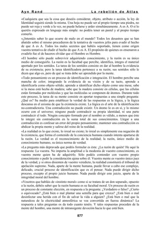 La rebelion de atlas