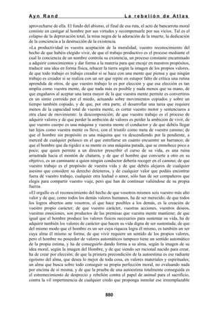 La rebelion de atlas